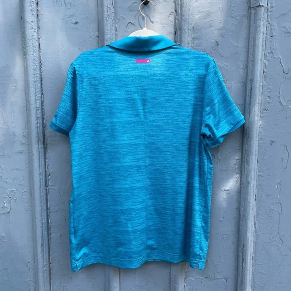 Adidas Puremotion Pleates  Sleeve Polo Tee, size XL - Picture 8 of 10